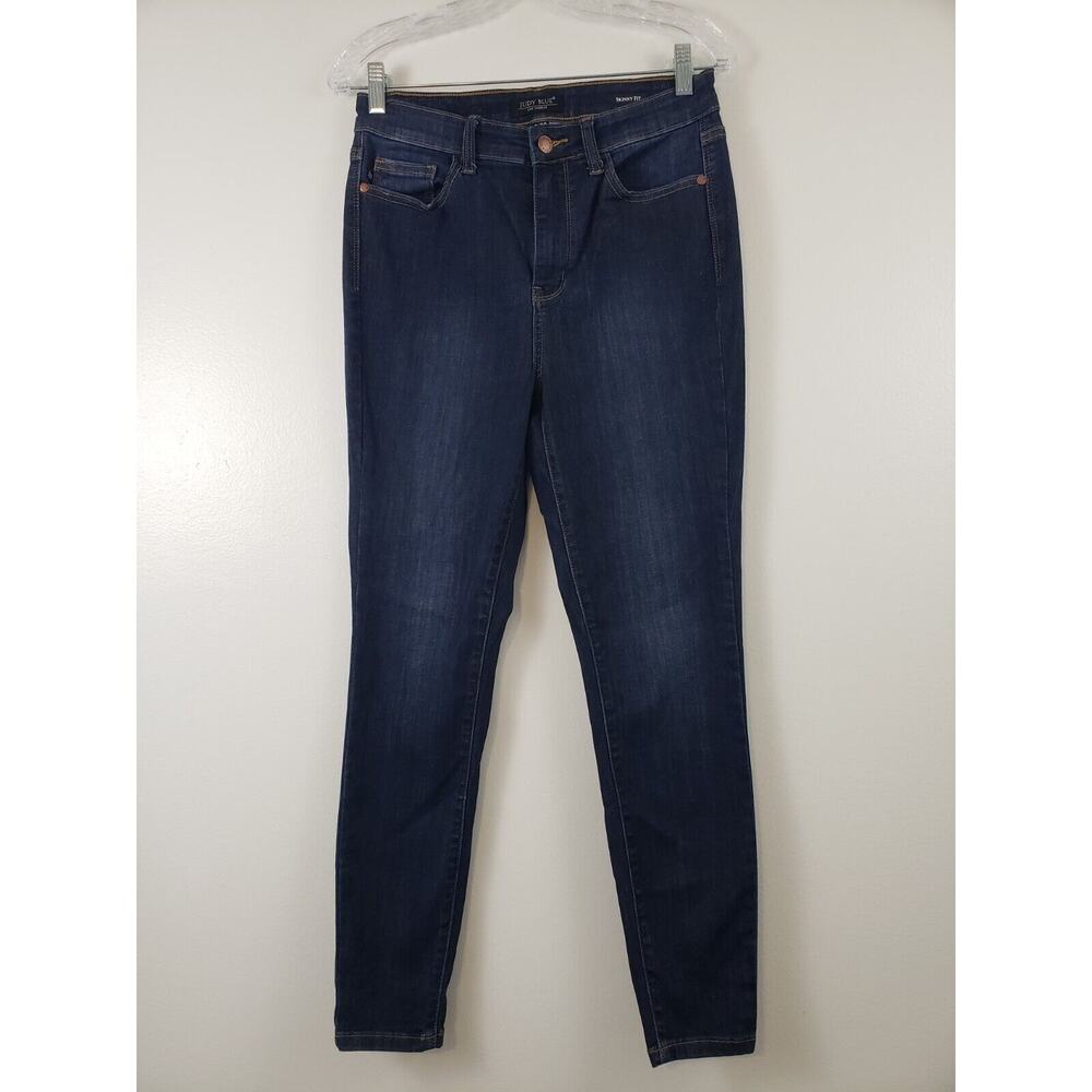 Judy Blue Women's Skinny Jeans in Dark Indigo